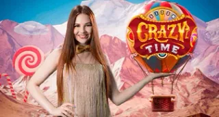 Jeu en direct Crazy Time disponible sur Aphrodite Casino
